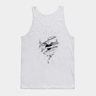 Never give up Tank Top